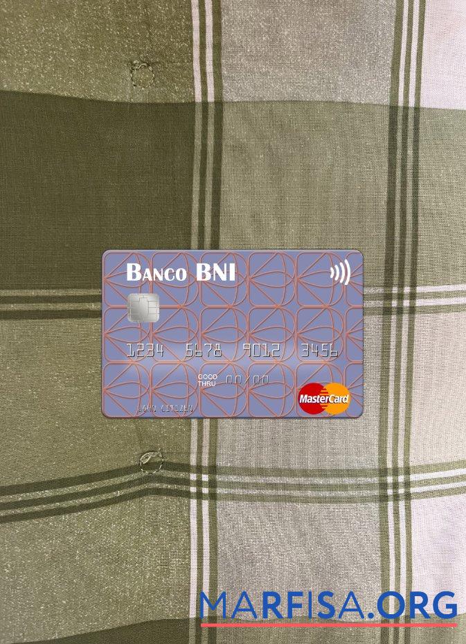 Printable Angola Banco de Negócios Internacional mastercard photolook front example